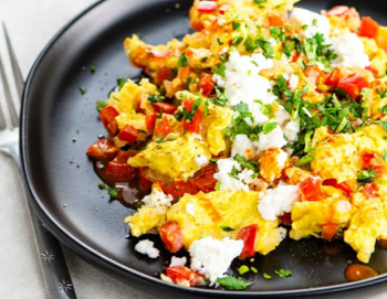 peppers and onions scrambled eggs