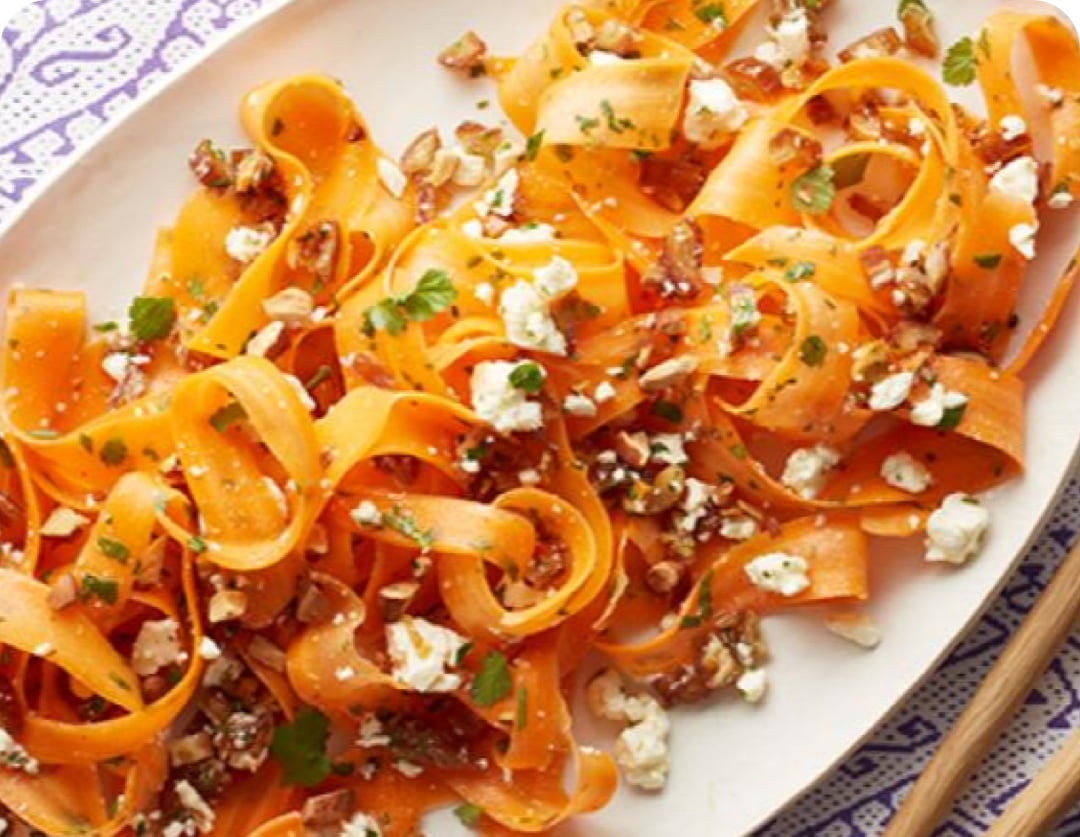 Carrot, Date, & Feta Salad
